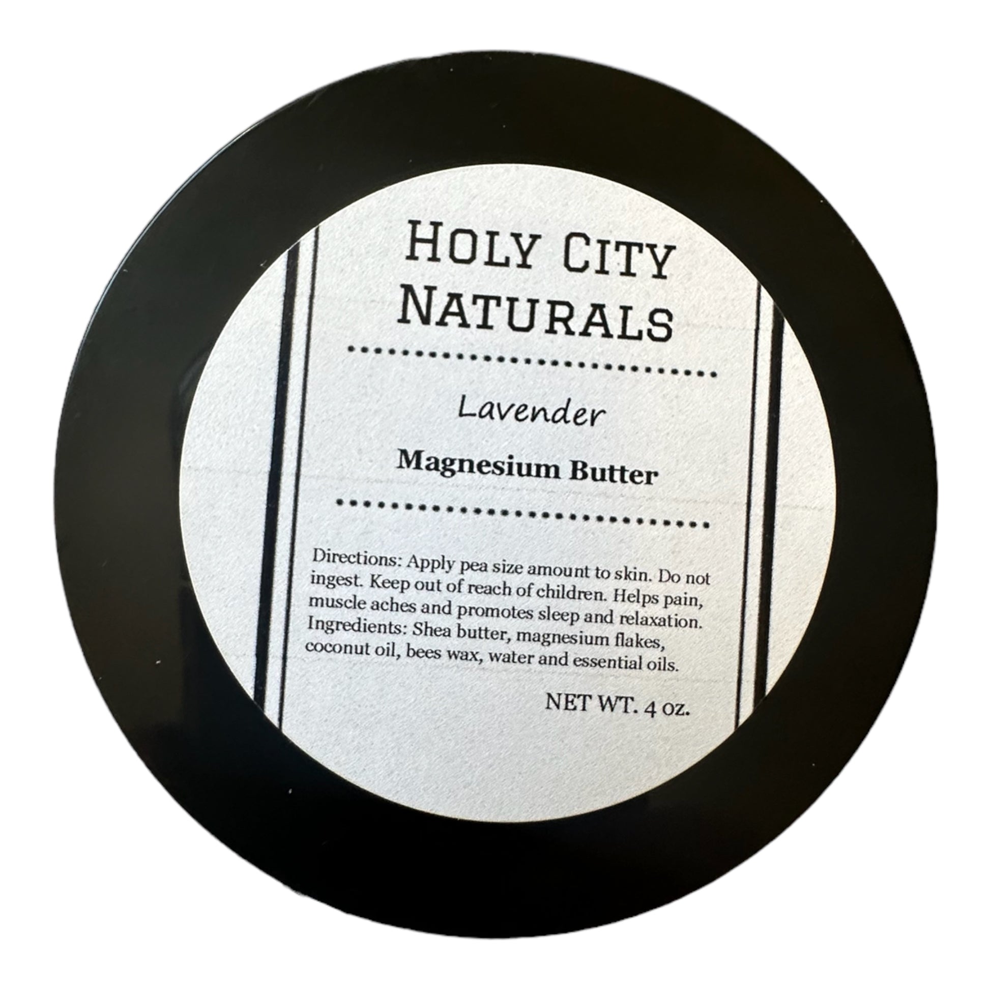 Magnesium Body Butter with Lavender