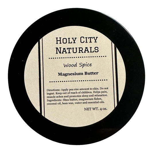 Wood Spice Magnesium Butter