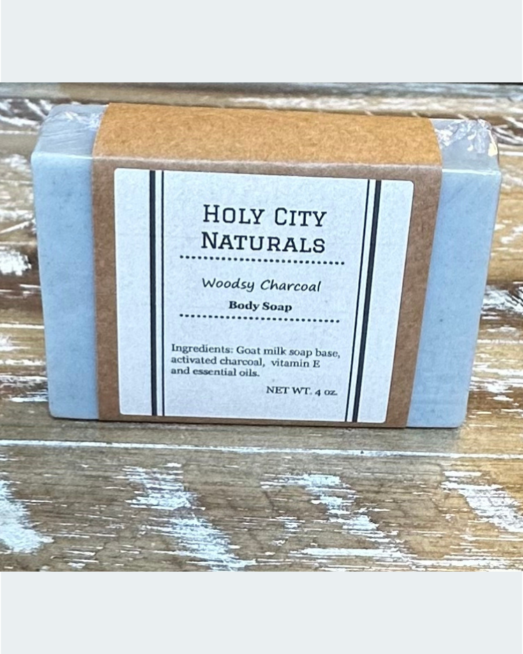 Woodsy Charcoal Soap